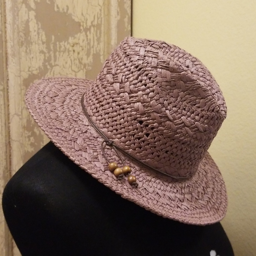 Cato Brown straw hat